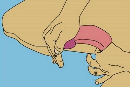 басын үлкейту үшін пенисді иілуге