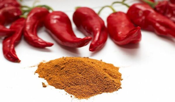 Пенисаны үлкейтетін дәрілерді сіңіруге арналған Cayenne бұрышы
